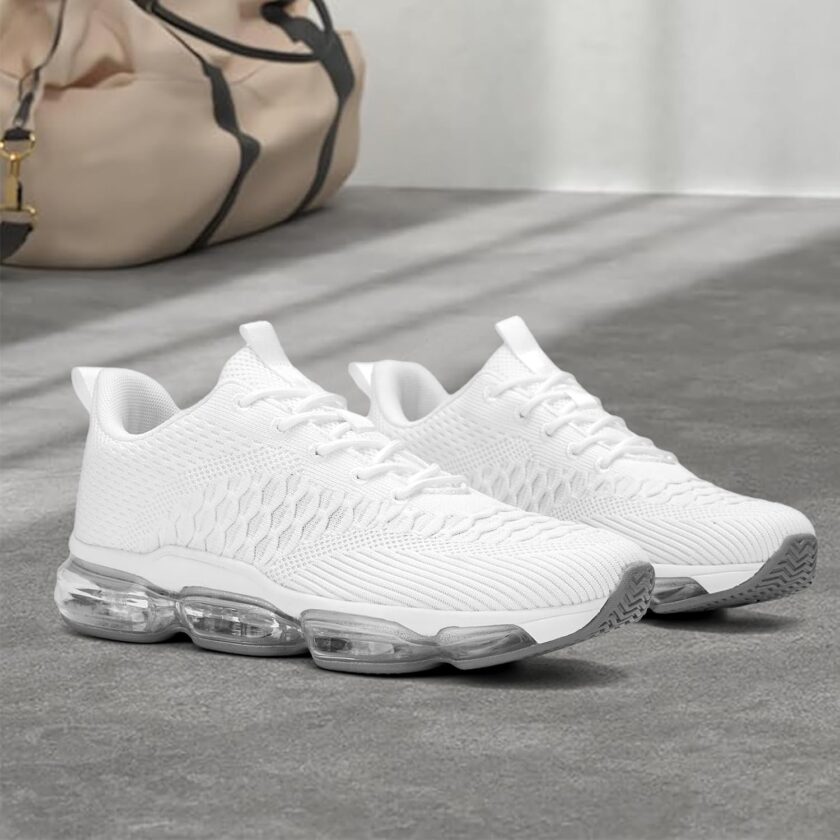 Women's  Air Cushion Running Shoes Breathable Tennis Fashion Sneakers Non Slip Workout Casual Sport Shoes Gym Training Comfortable Walking Shoes - Image 2