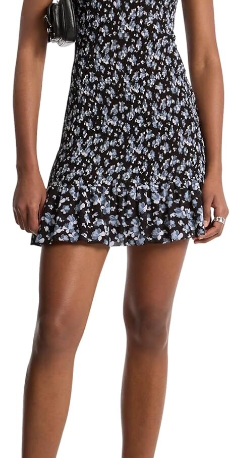 Women Smocked Mini Dress