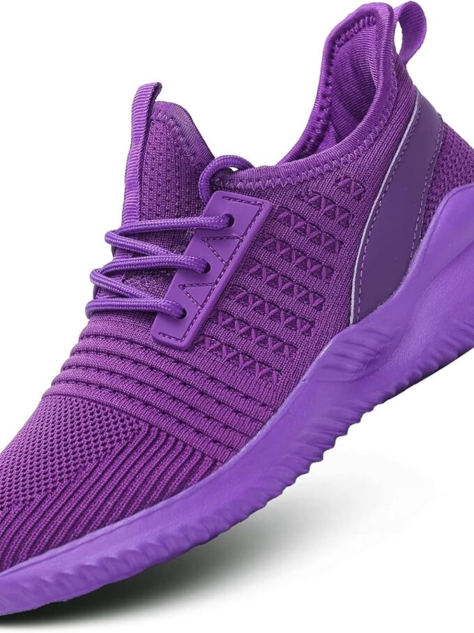 Women's Walking Shoes Lightweight Breathable Running Shoes Non Slip Athletic Fashion Sneakers Mesh Workout Casual Sports