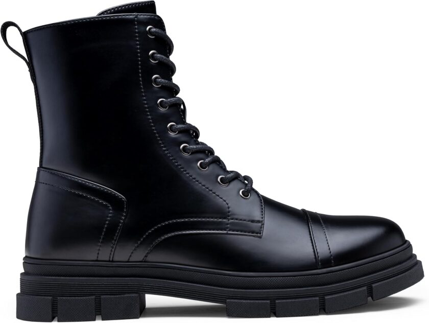 Men's Boots Fashion High Top Motorcycle Boots Waterproof Boots for Men - Image 2
