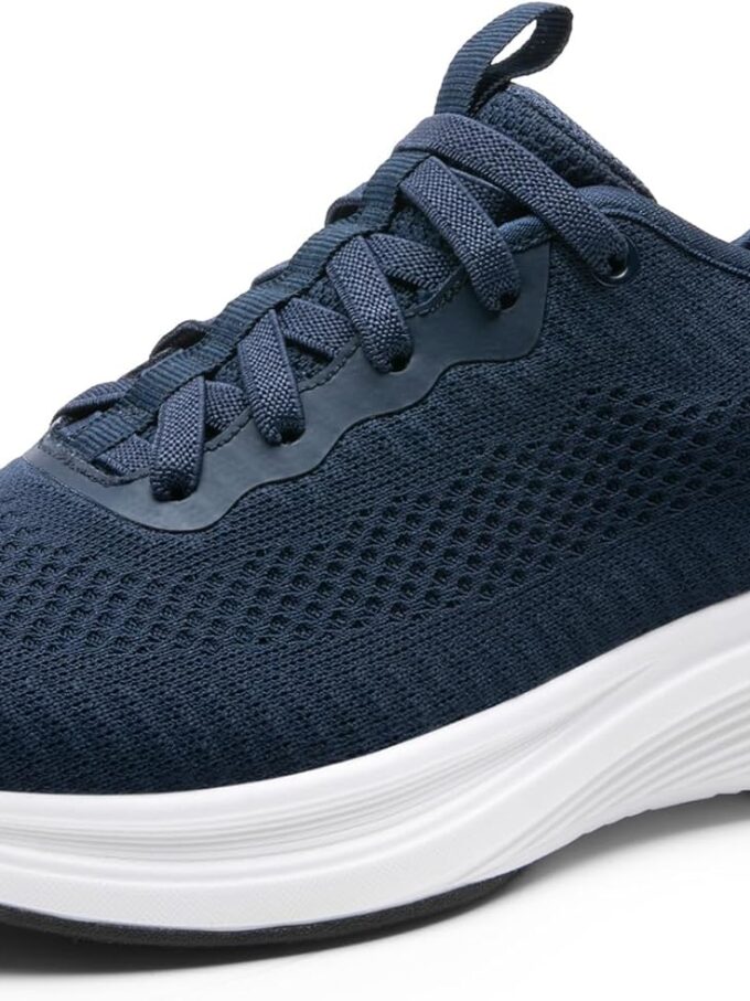 Men Hands Free Slip- Walking Shoes Casual Breathable Comfortable Knit Sneaker