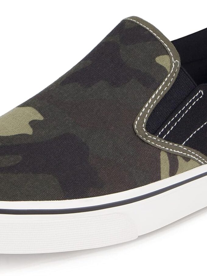 Men's Black Classic Low Top Shoes Canvas Fashion Sneaker with Soft Insole Causal Dress Shoes for Men Comfortable Walking Shoes