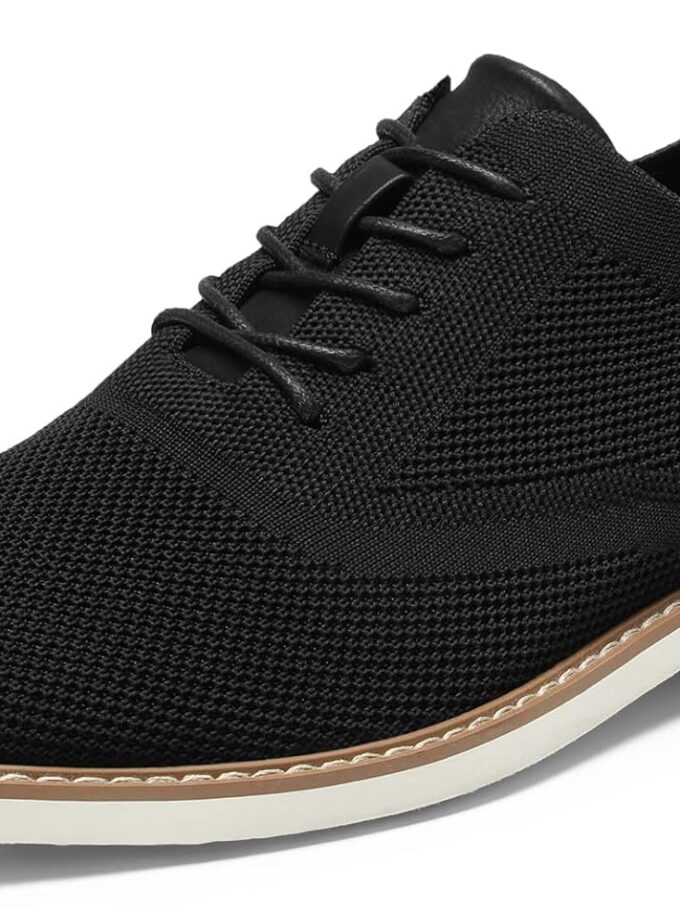 Men Dress Oxfords Breathable Mesh Shoes