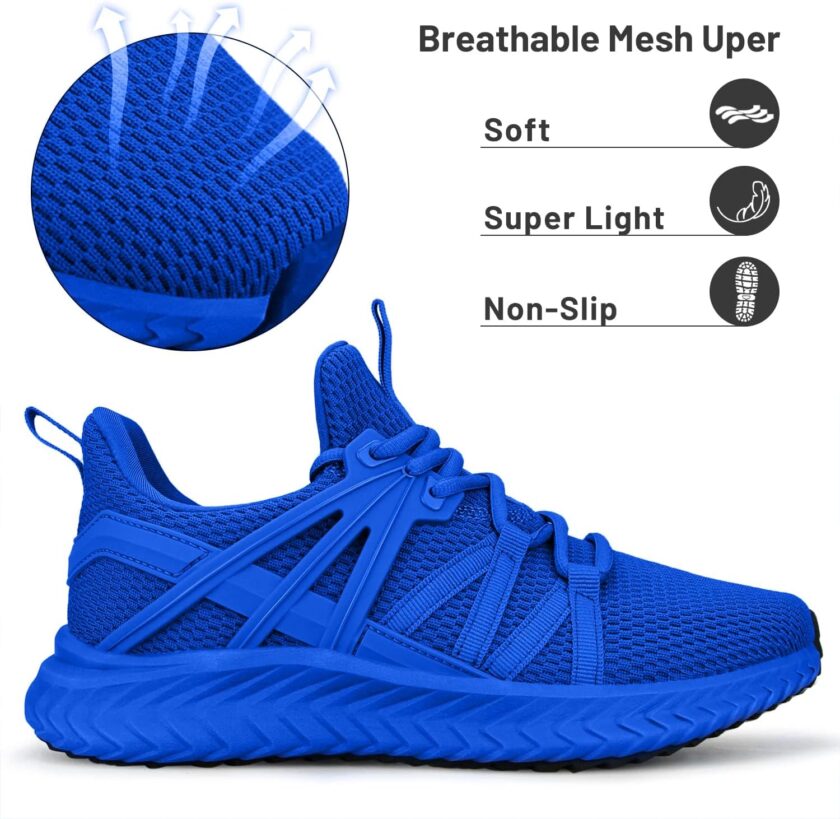 Women's Slip On Sneakers Women Walking Tennis Shoes Lightweight Casual Sneakers for Gym Travel Work - Image 2