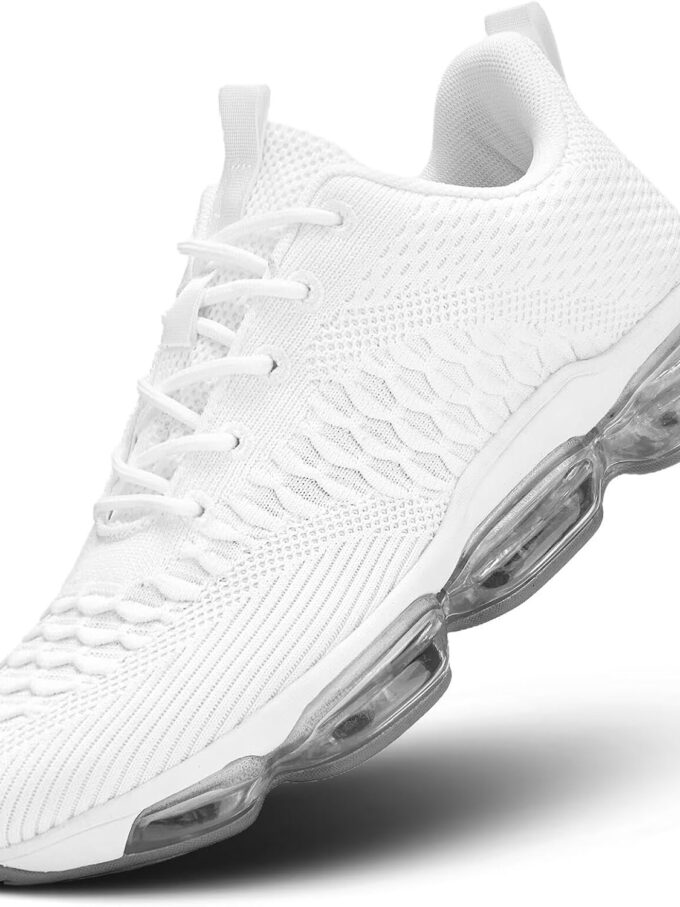 Women's  Air Cushion Running Shoes Breathable Tennis Fashion Sneakers Non Slip Workout Casual Sport Shoes Gym Training Comfortable Walking Shoes