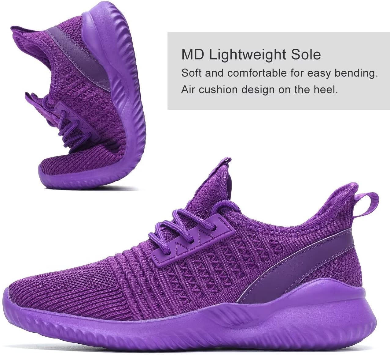 Women's Walking Shoes Lightweight Breathable Running Shoes Non Slip Athletic Fashion Sneakers Mesh Workout Casual Sports - Image 2