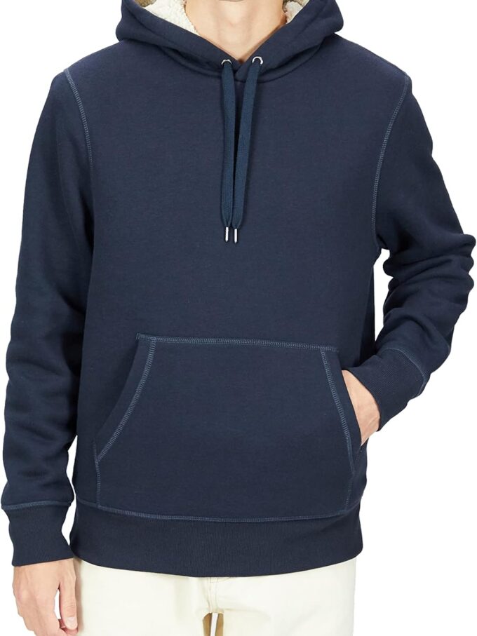 Men's Hoodies, Sherpa-Lined Pullover