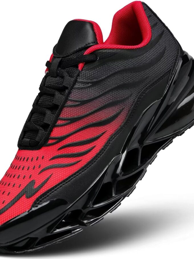 Women's  Air Cushion Running Shoes Walking  Fashion Sneakers Lace Up Casual Comfortable Soft Sole Work Tennis Sport Athletic Trainers