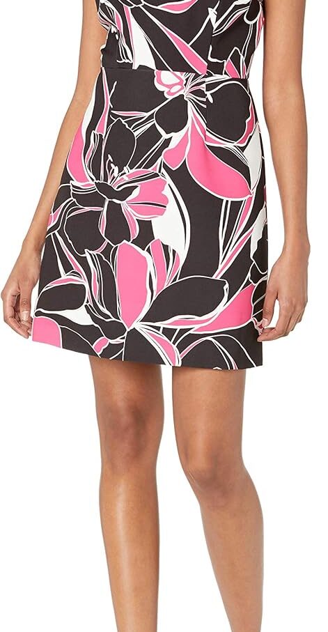 Women  Stencil Floral Dress