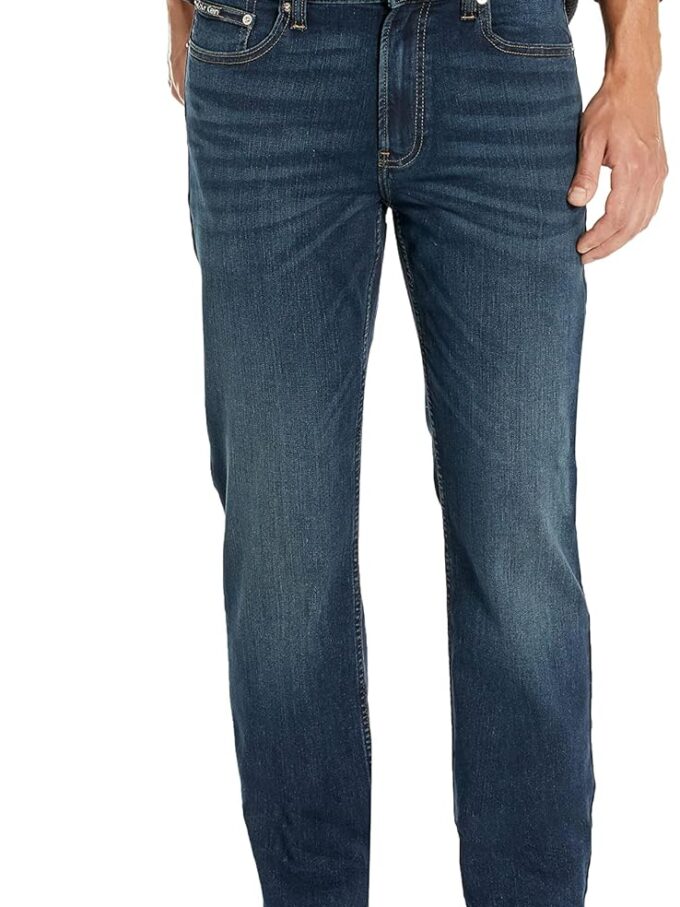 Men's Straight High Stretch Jeans
