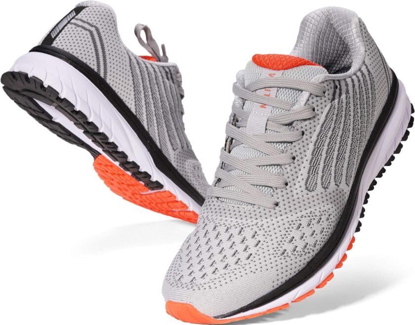 Men Supportive Running Shoes Cushied Athletic Sneakers