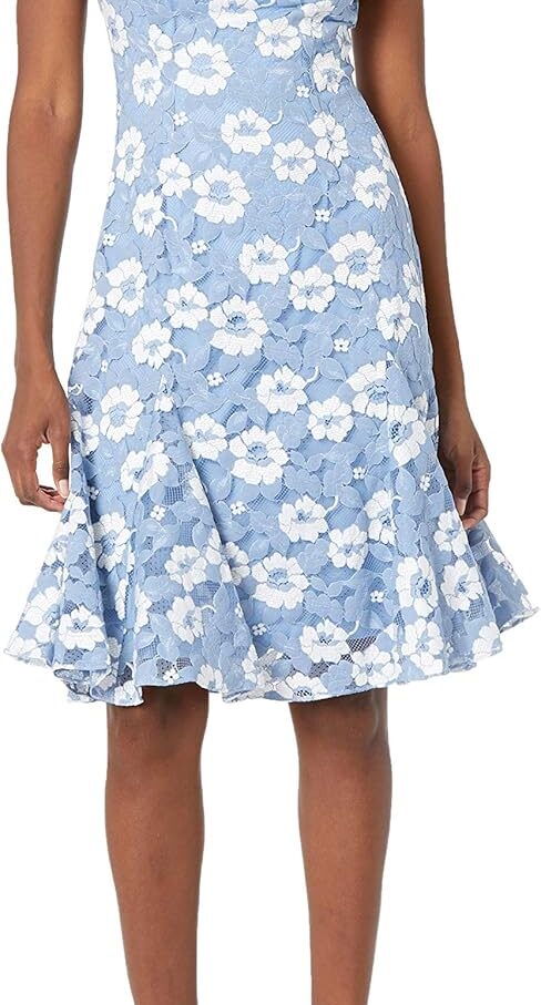Women Lace Midi  Dress