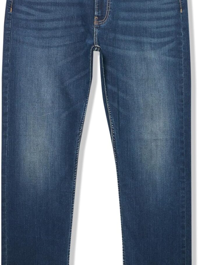 Men's Straight High Stretch Jeans