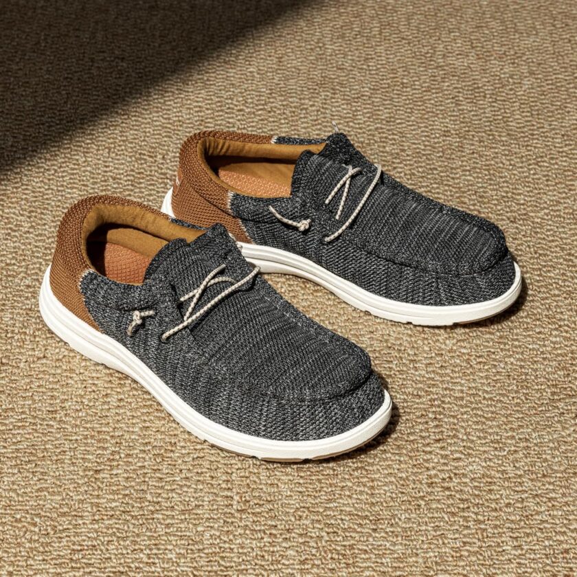 Men Arch Support Casual Slip- Shoes Loafers for Men  Comfortable Shoes - Image 2
