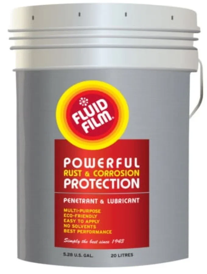 Fluid Film NAS Powerful Rust & Corrosion Protection, Penetrant & Lubricant, 5 gallon