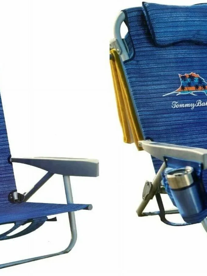 Tommy Bahama Backpack Beach Chairs - (2 PACK Blue )