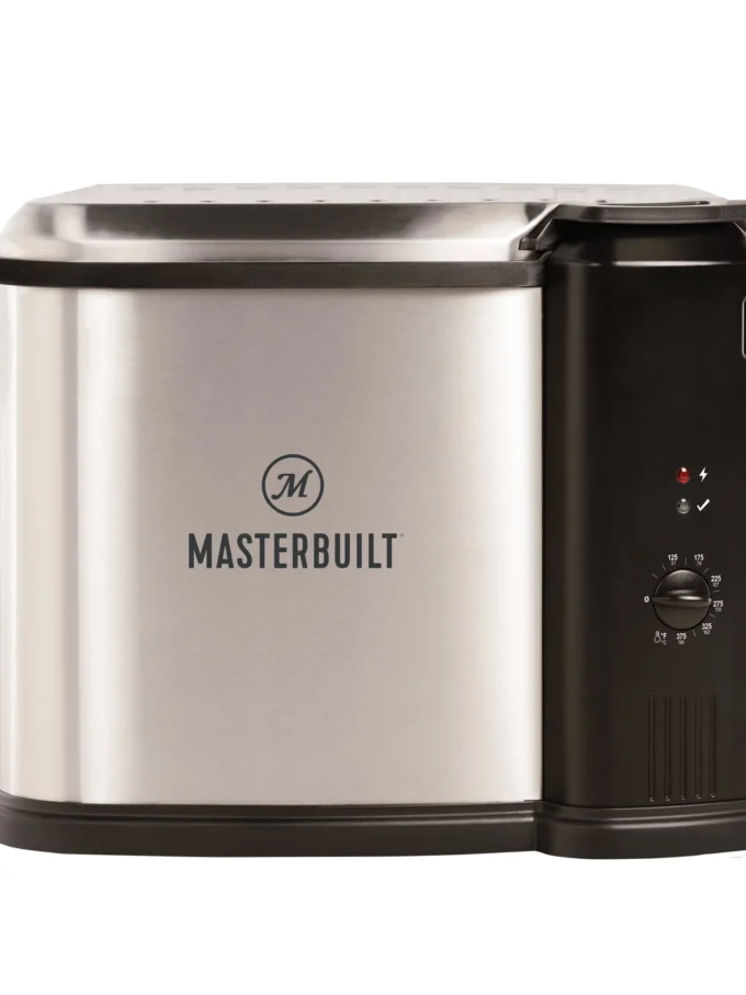 Masterbuilt 10 Liter XL Electric Fryer, Boiler, Steamer in Silver