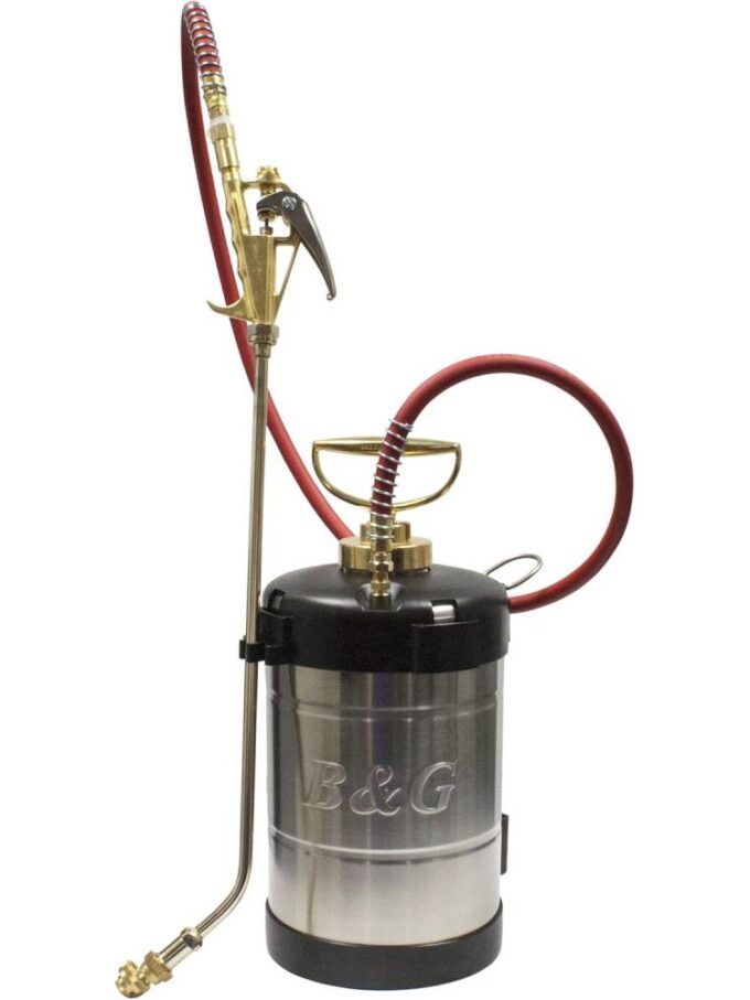 B&G 1 Gal Stainless Steel Sprayer with 18" Multeejet Tip