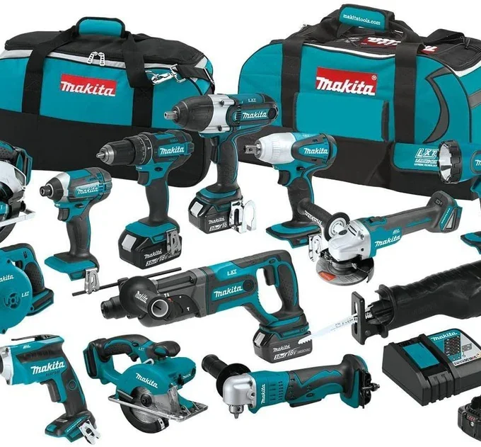 The Latest 15 Tool Combination Kit With Charger