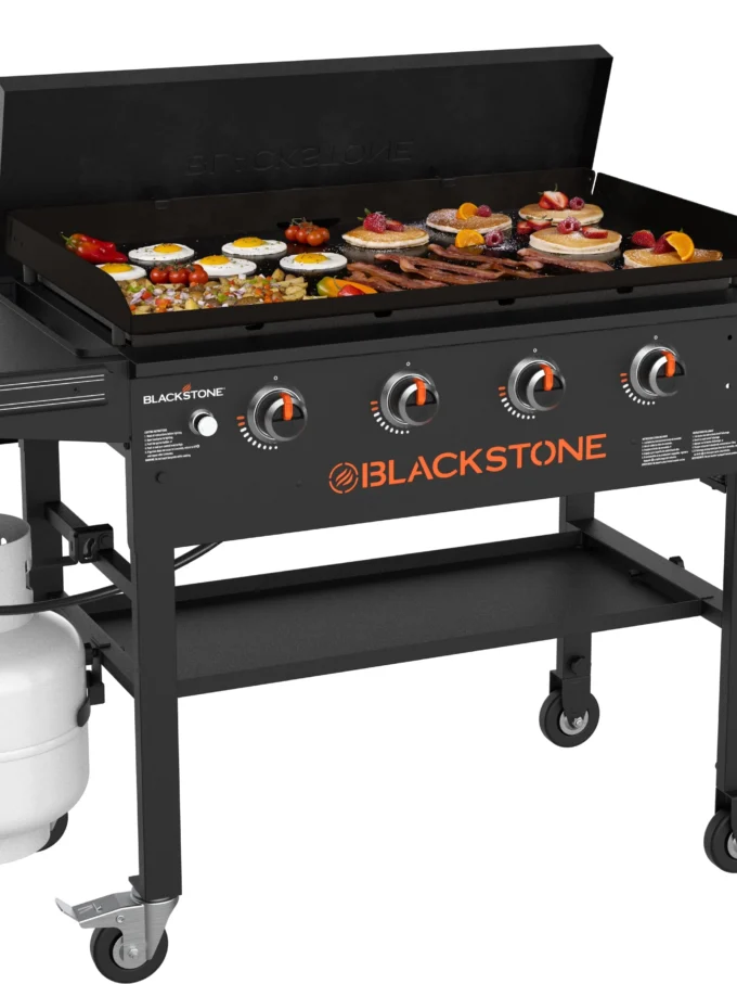Blackstone 4-Burner 36" Griddle Cooking Station with Hard Cover