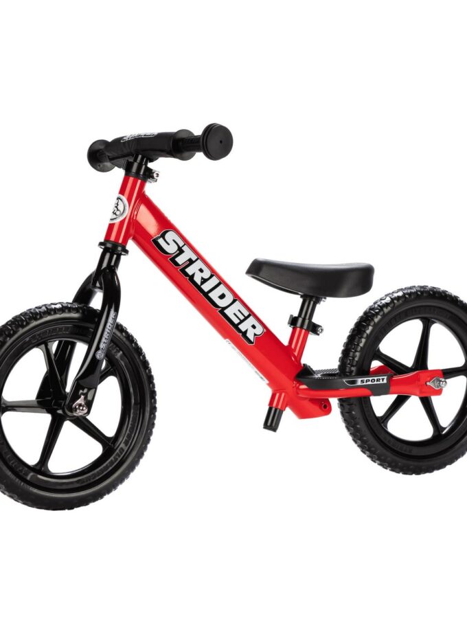 Strider - 12 Sport Balance Bike. Ages 1 to 4 Years - Red