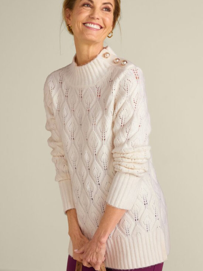 Ensley Button Sweater Tunic