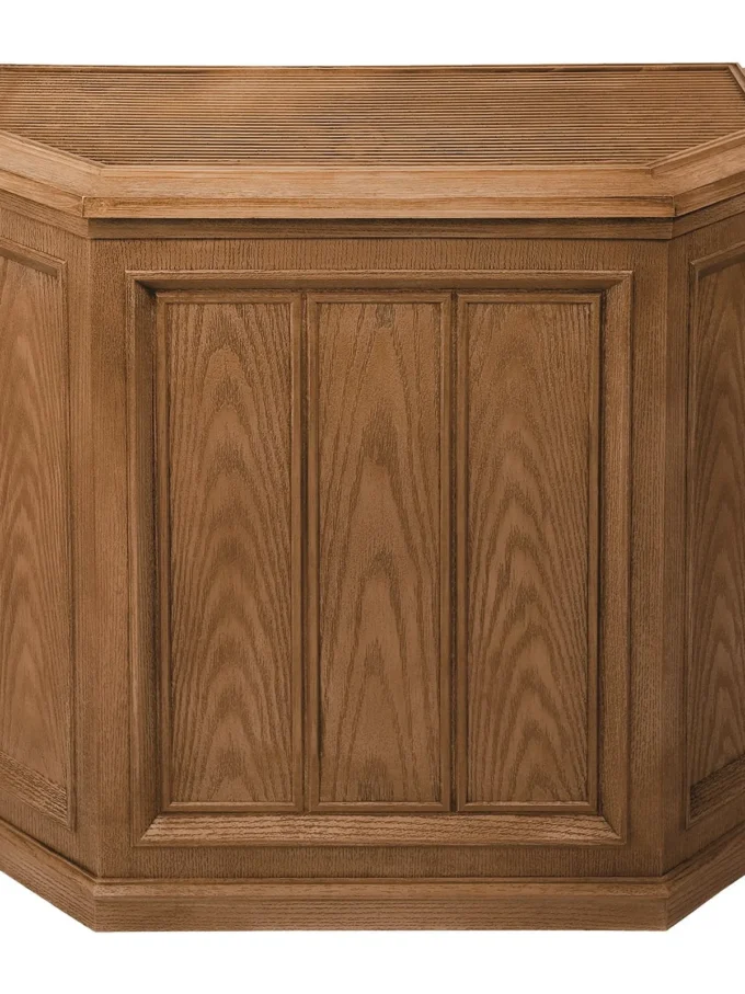 AIRCARE 696 400HB Whole House Credenza Evaporative Humidifier for 3600 sq. ft, Light Oak