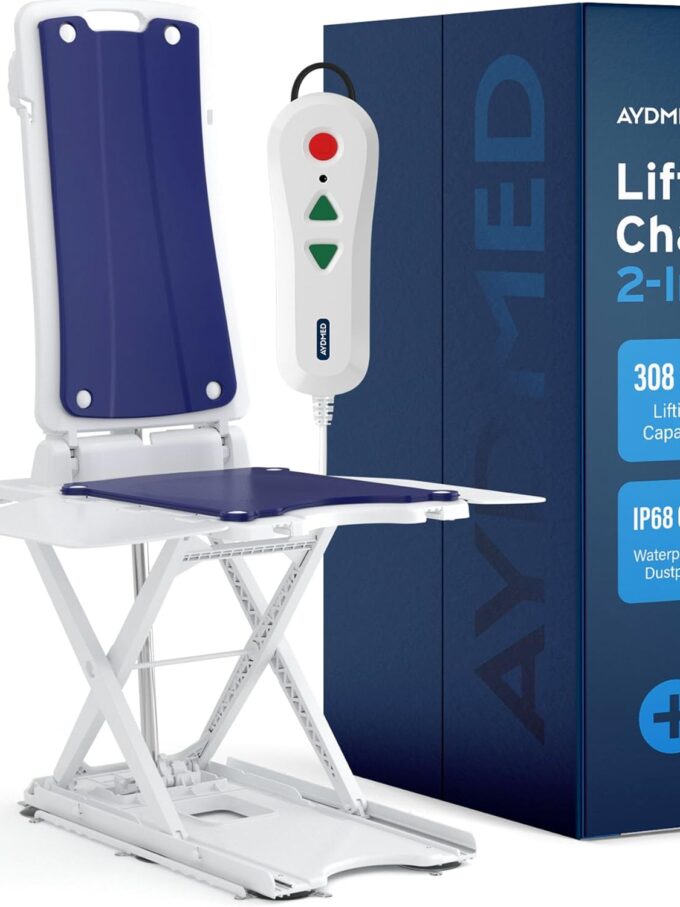 AYDMED 2-in-1 Electric Lift Chair, 308lbs Capacity, Waterproof