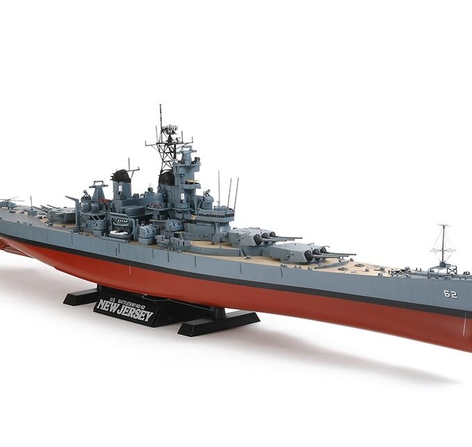 Us Battleship Bb-62 New Jersey