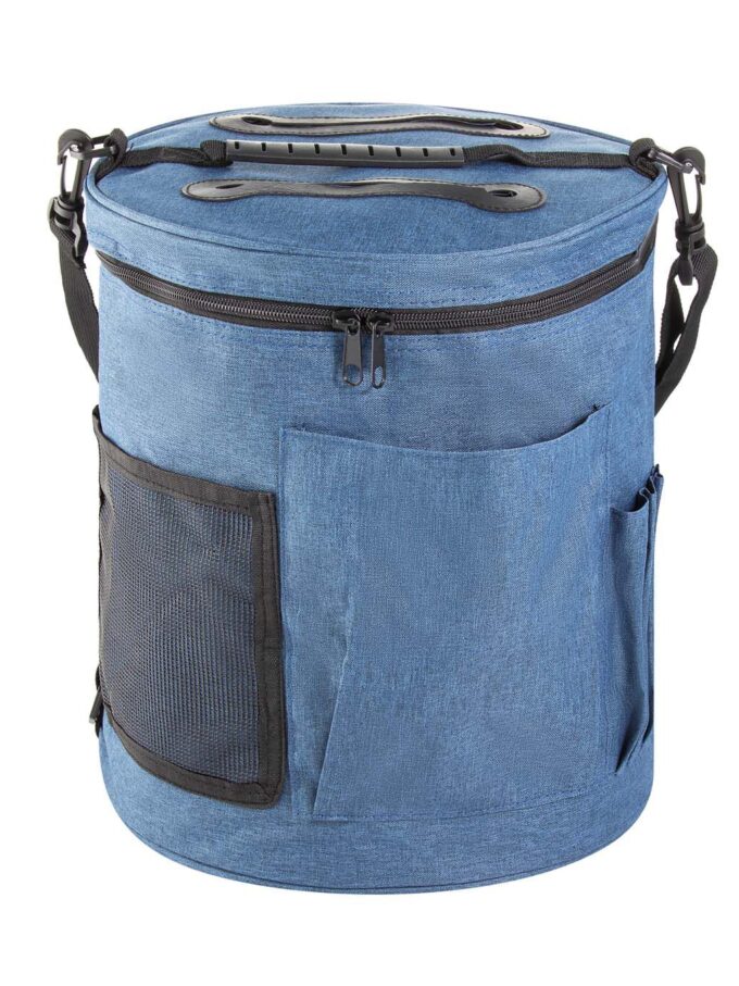 11 Blue Yarn Drum Storage Bag by Big Twist