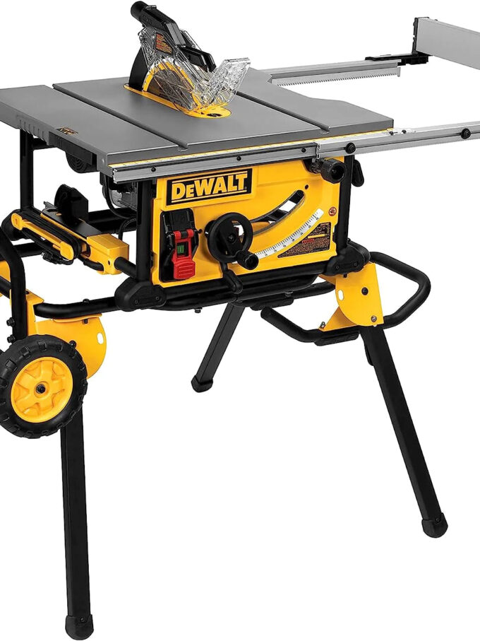 10 Inch Table Saw, 32-1/2 Inch Rip Capacity, 15 Amp Motor, With Rolling