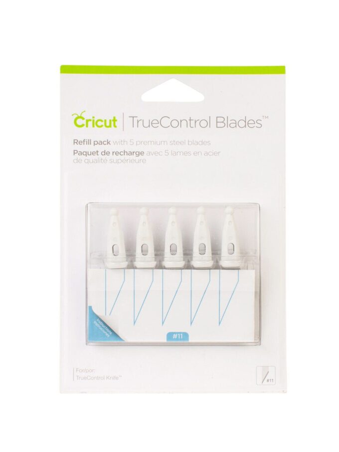 Cricut 5pk True Control Steel Blades Refill Pack