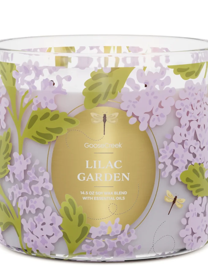 Lilac Garden 3-Wick Candle