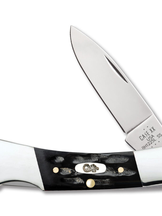 Case XX Lockback Folding Knife Jigged Buffalo Horn CA65031