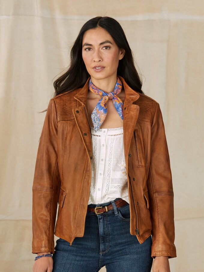 Angela Leather Jacket